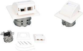 Actual product image Digitus Fibre optic flush-mounted connection box for SC and LC couplings (Network Accessories)