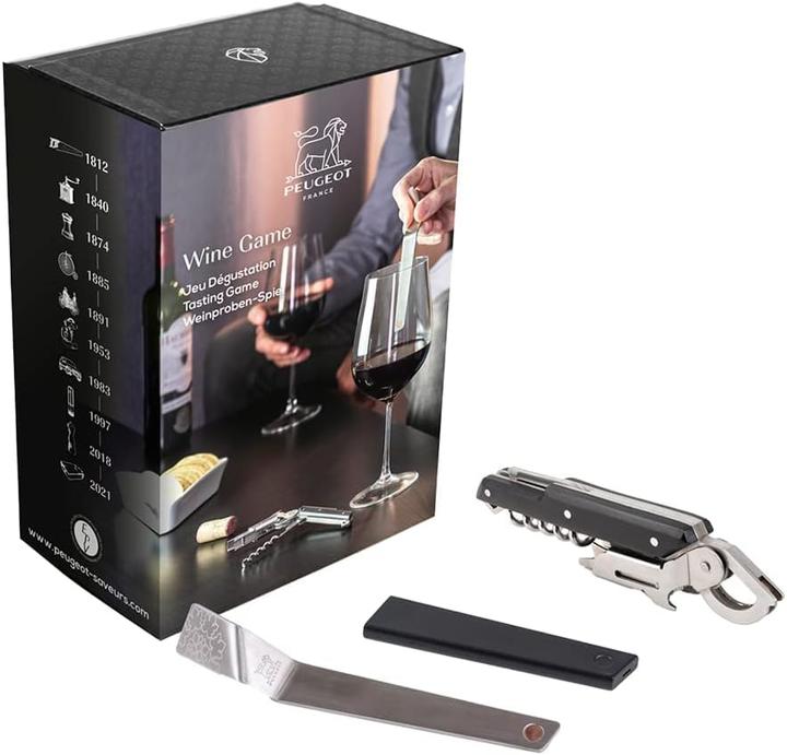 Produktbild Peugeot WINE GAME! Cléf du vin Weinschlüssel & Clavelin Ke (Sommelier Set)