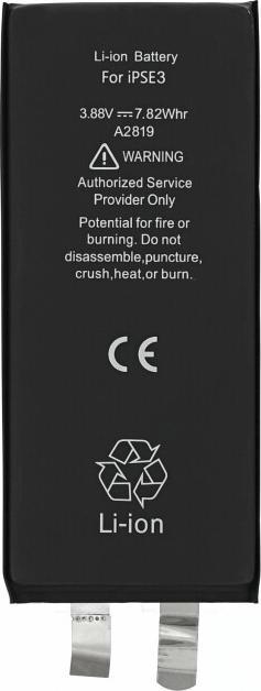 Actual product image OEM Battery cell for iPhone SE2022 (without flex cable)