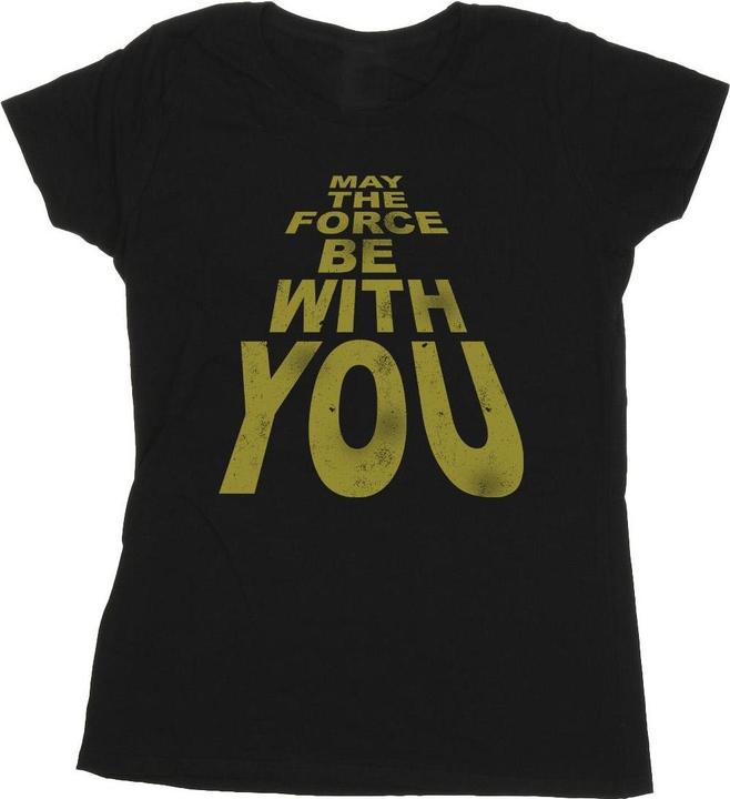 Star Wars May The Force Be With You TShirt (M)