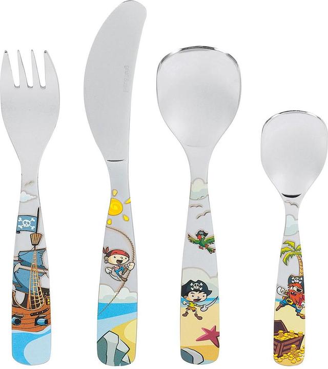 Produktbild Profino Kinderbesteck 'Pirat' 4-teilig
