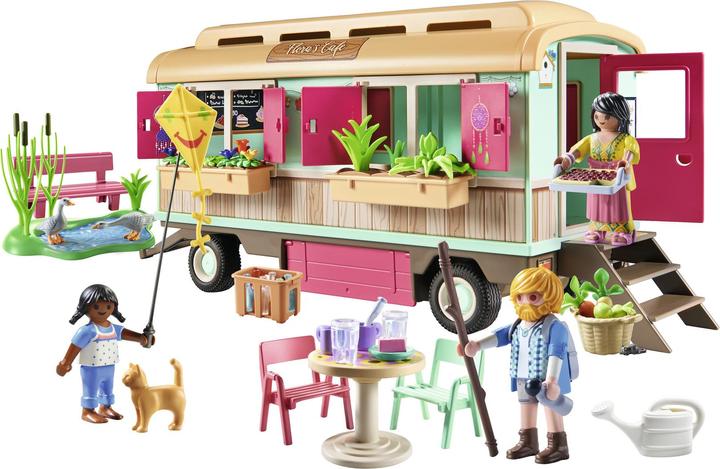 Produktbild Playmobil 71441 Gemütliches Bauwagencafé (71441, Playmobil Country)