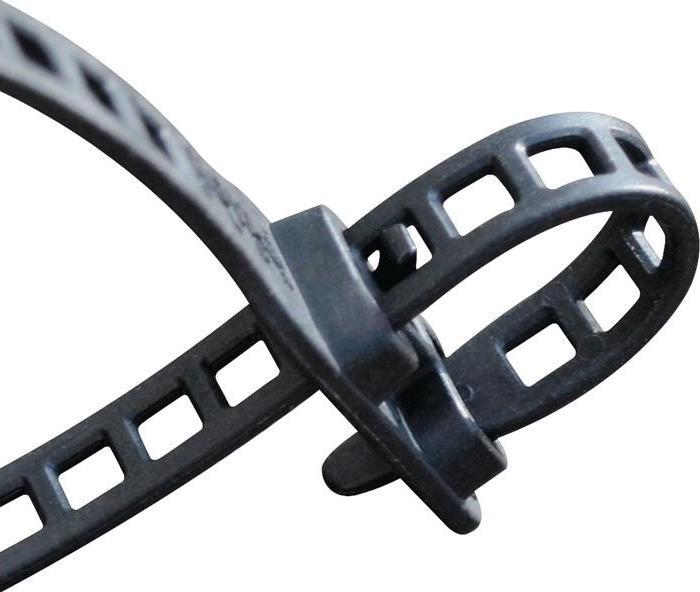 Actual product image HellermannTyton Cable tie Softfix L 340x11mm (Plastic cable ties, 340 mm, 6 pcs.)