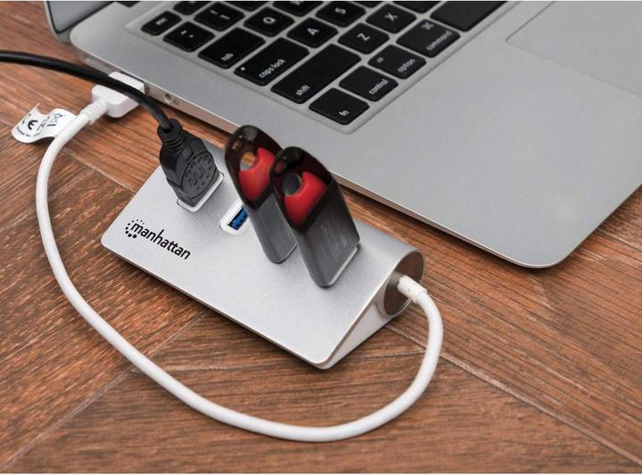 Produktbild Manhattan 163767 4x USB 3.0 (USB-A, 4 Ports)
