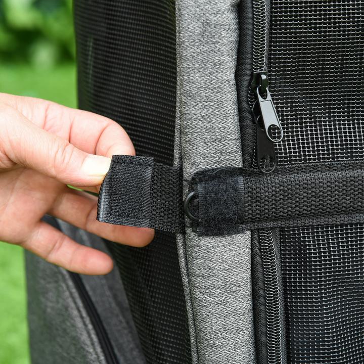 Produktbild PawHut Hundetrolley 2 in 1 Rucksack (Hund, Atmungsaktiv)