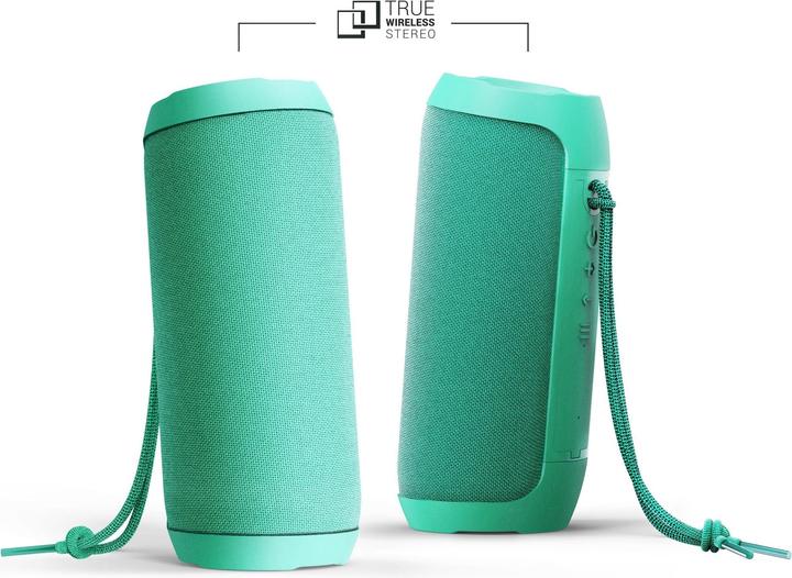 Actual product image Energy Sistem Urban Box 2 Portable Stereo Speaker Turquoise 10 W (12 h, Rechargeable battery operated)