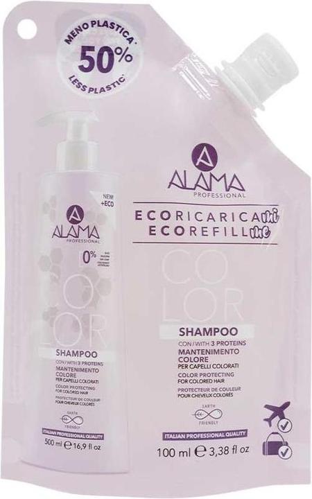 Alama Professional Color Eco Refill (100 ml, Flüssiges Shampoo)