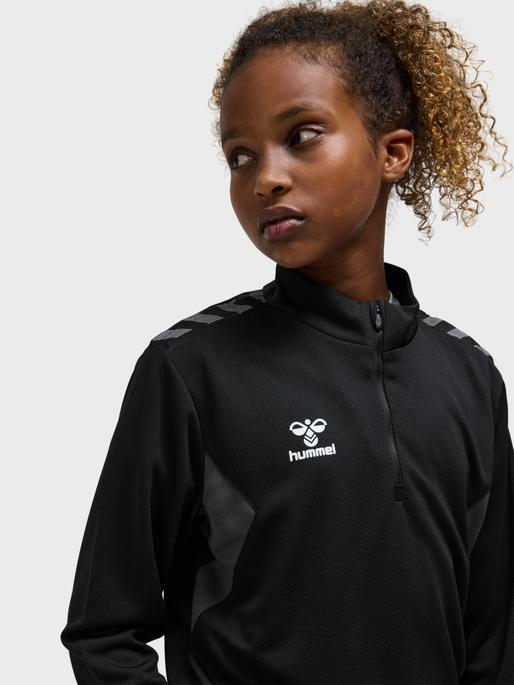 Actual product image hummel Hmlauthentic Half Zip Sweat Kids (164)