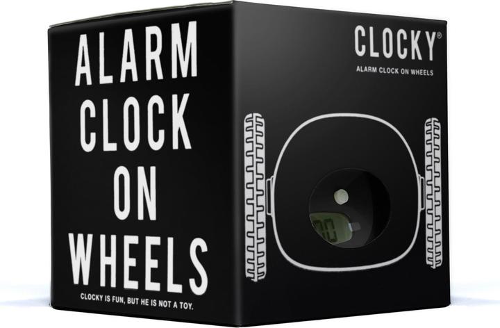 Actual product image Clocky the fleeing alarm clock