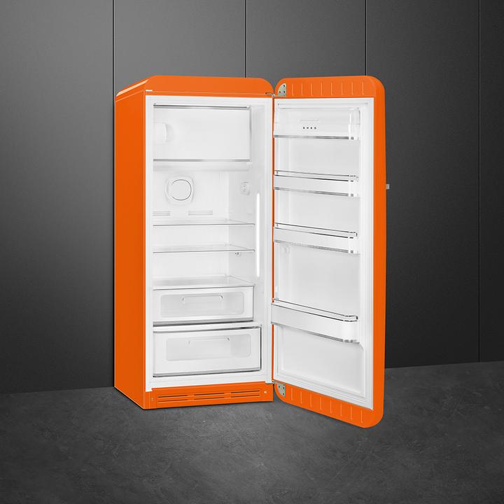 Produktbild Smeg FAB28ROR6 Kühlschrank Rechtsanschlag Orange 50's Style, 2025 Modell, EEK: C (270 l)