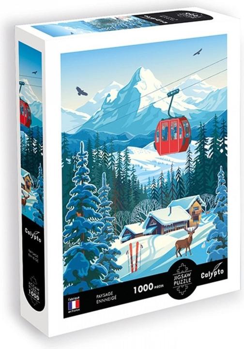 Produktbild Calypto Winterlandschaft 1000 Teile Puzzle (1000 Teile)