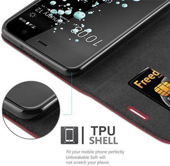 Immagine prodotto Cadorabo Copertina magnetica invisibile del libro (HTC U Play)