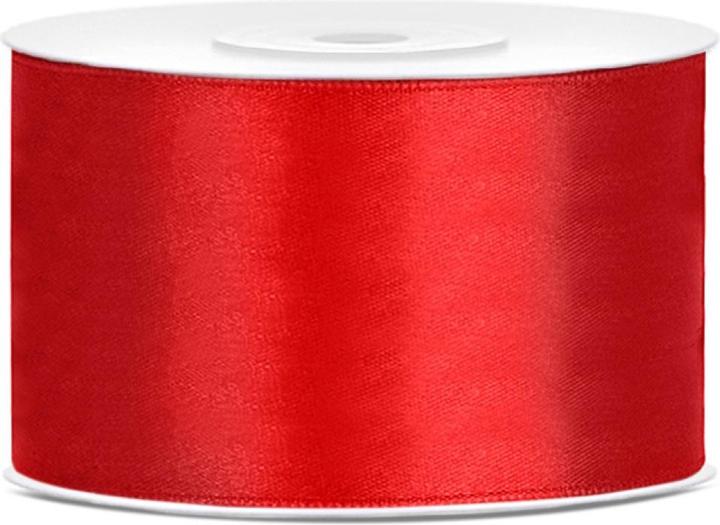 Produktbild Partydeco Satinband 38mm Rot (25m)