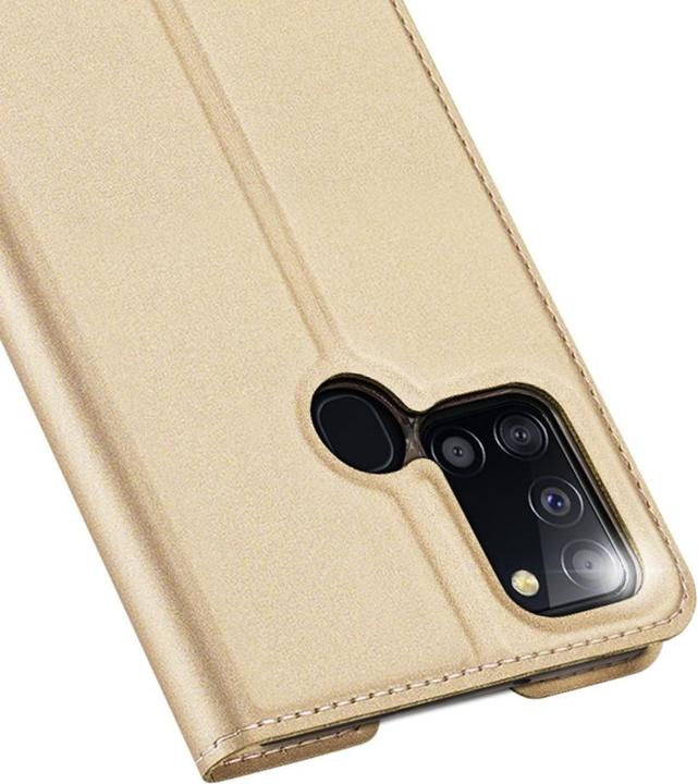 Immagine prodotto Dux Ducis Galaxy A21s - Custodia Flip Folio oro (Samsung Galaxy A21s)
