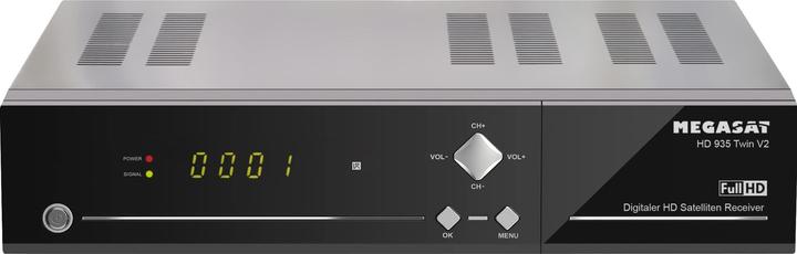 Produktbild Megasat HD 935 Twin V2 ohne Festplatte (0.00 GB, DVB-S2, DVB-S)