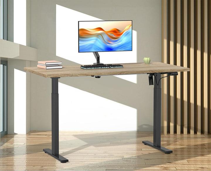 Image du produit VCM Bureau réglable Lona 110x50 sw (110 x 50 x 120 cm)