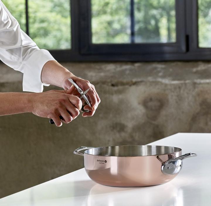 Produktbild de Buyer Prima Matera (28 cm, Bräter + Schmortopf, Kupfer, Edelstahl)