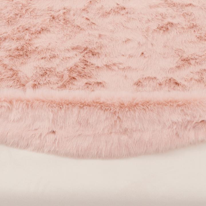 Produktbild Pergamon Luxus Super Soft Fellteppich Aspen Rund Meliert (Ø 80 cm)