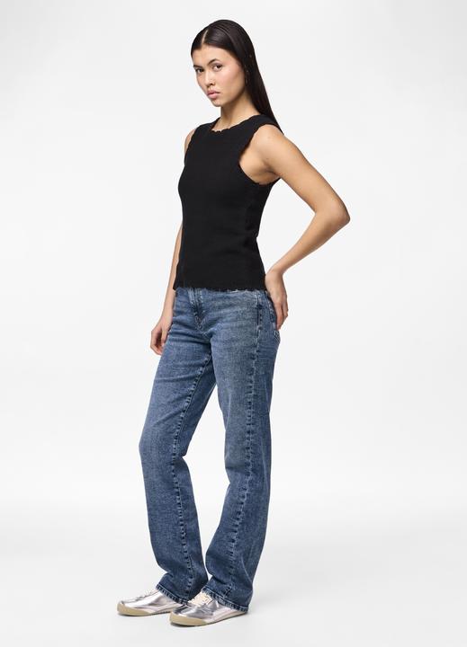 Produktbild Pieces PCKELLY MW Straight Fit Jeans (W30/L30)