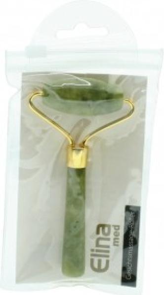 Actual product image Elina Massage face roller jade stone 11x6cm