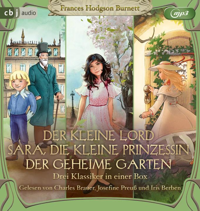 Actual product image The Little Lord Sara, the Little Princess The Secret G (Josefine Preuss, Charles Brewer, Felix Mayer, Frances Hodgson Burnett., Iris Berben, German)