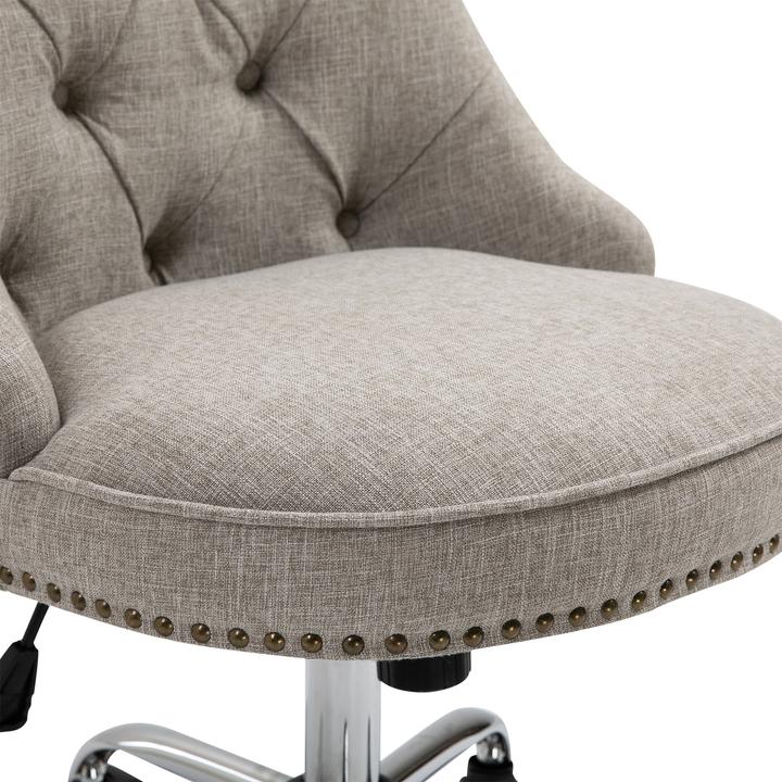 Produktbild Homcom Polsterstuhl mit Chesterfield-Lehne