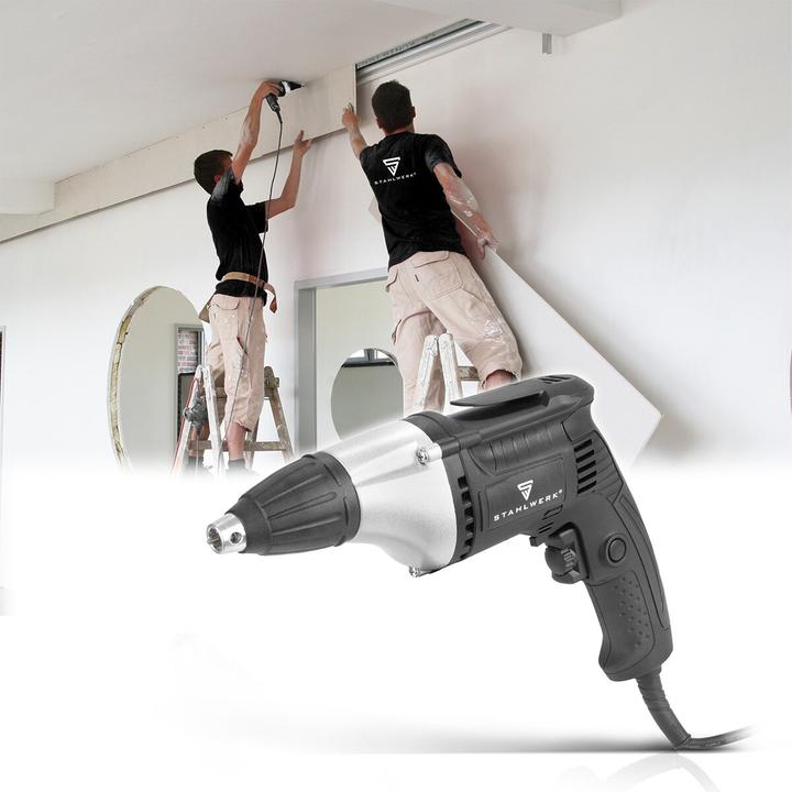 Produktbild Stahlwerk Trockenbauschrauber TBS-550 ST 550 W, 0 - 5500 U/min Schnellschrauber (Netzbetrieb)