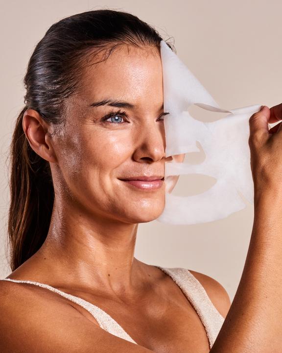 Actual product image Iroha Nature Nature - Cotton Face & Neck Mask Anti-Age (30 ml)