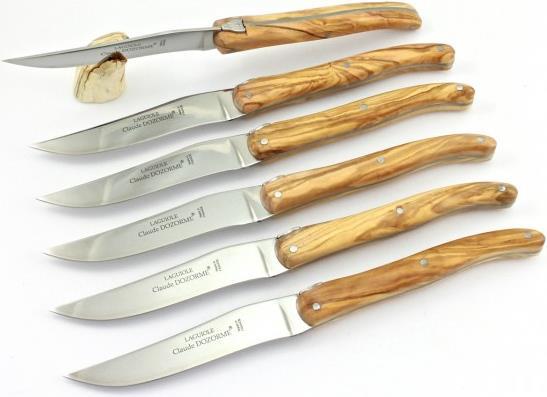 Laguiole Claude Dozorme Steakmesser (6 Stück, Messer)