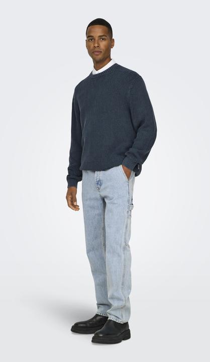 Actual product image Only & Sons Onsedge Straight Car Lb 1087tai Dnm Noos (W34/L30)