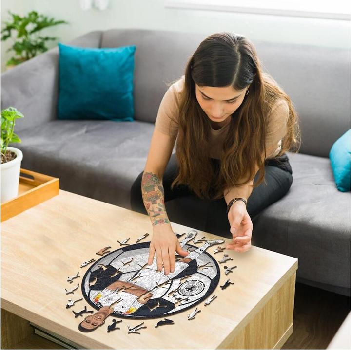 Produktbild Iconic Jamal Musiala (Deutsche Nationalmannschaft) - Holz Puzzle Grösse S (150 Teile) (150 Teile)