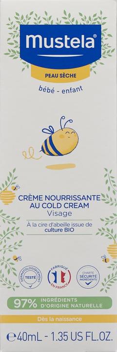 Actual product image Mustela Cold Cream Face Cream