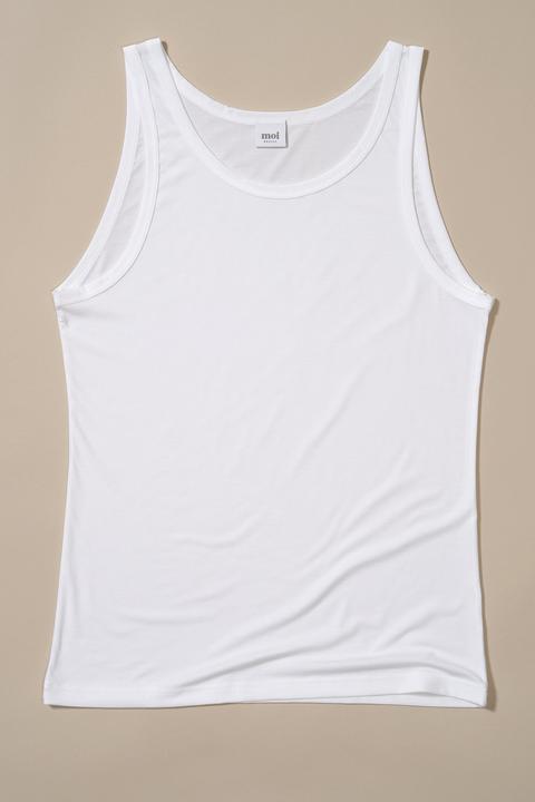 Moi Basics gents tank top white