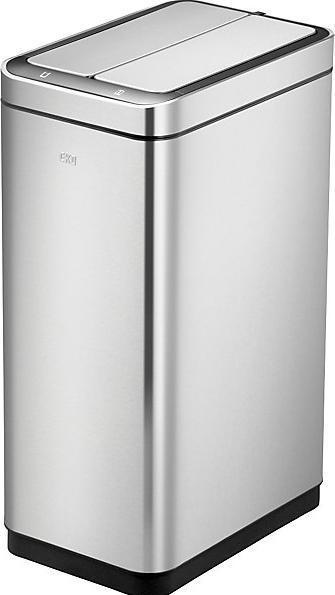 Actual product image EKO Touchless sensor waste bin Deluxe Phantom Bin 30 L brushed matt stainless steel, incl. (30 l)