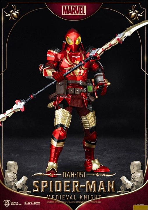 Image du produit Beast Kingdom AF Medieval Knight Spider-Man DAH 20 cm