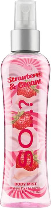 Actual product image So...? Strawberry and Cream Body Mist Women's Fragrance Spray 100ml (Eau de toilette, 100 ml)