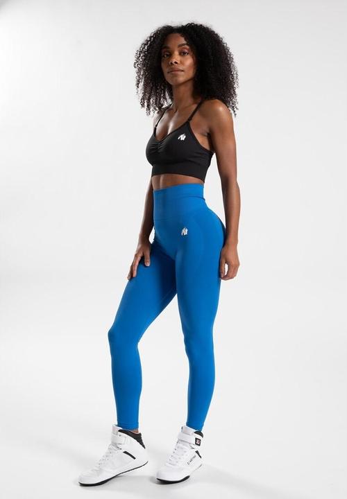 Actual product image Gorilla Wear Olivia Seamless Sports Bra - schwarz (XS)