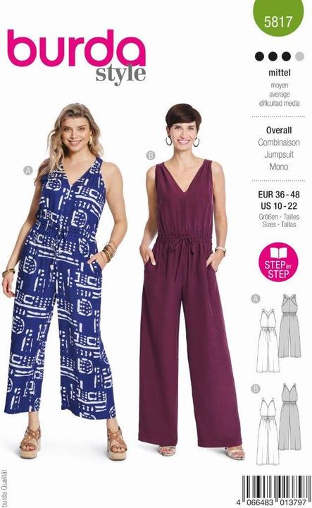 Produktbild Schnittmuster Overall