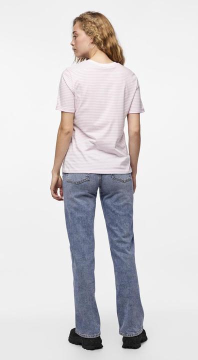Actual product image Pieces Pcria Ss Fold Up Tee Stripes Noos Bc (M)
