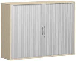 Produktbild Geramöbel Querrolladenschrank, PRO A1152x1600x425, 3OH, silber