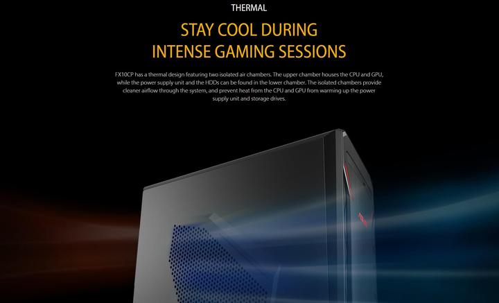 Image du produit ASUS TUF Gaming FX10CP-CH009T (Intel Core i5-8400, 8 Go, 128 Go, GeForce GT 1030)