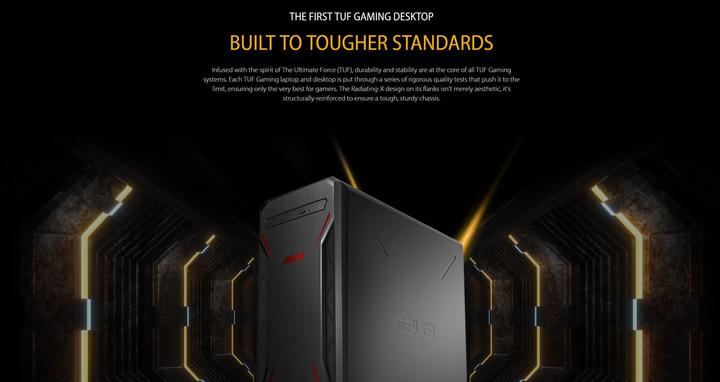 Image du produit ASUS TUF Gaming FX10CP-CH009T (Intel Core i5-8400, 8 Go, 128 Go, GeForce GT 1030)