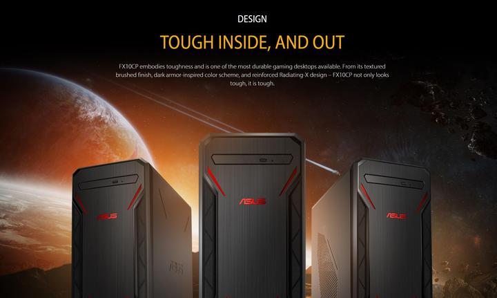 Image du produit ASUS TUF Gaming FX10CP-CH009T (Intel Core i5-8400, 8 Go, 128 Go, GeForce GT 1030)
