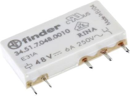 Produktbild Finder Steck-/Printrelais 48VDC 6A Serie 34