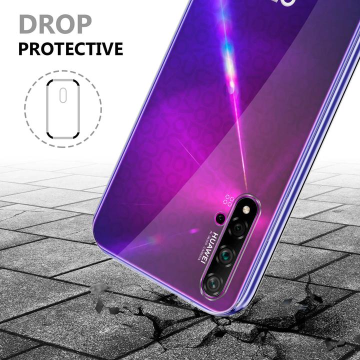 Image du produit Cadorabo Étui TPU 360 degrés Case (Huawei Nova 5T, Honneur 20, Taxe 20)