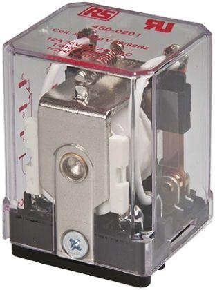 Actual product image Rs Pro LED Indicating relay, 15A SPDT 12Vdc