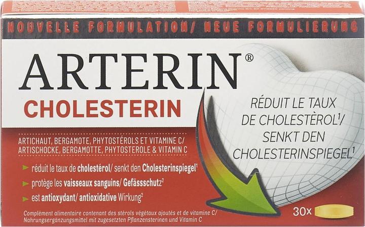 Actual product image Arterin Cholesterin (30 Piece, Pills, 45 g)