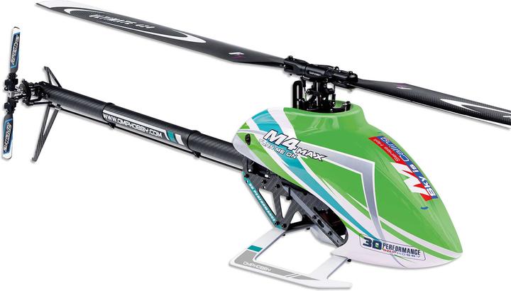 Actual product image OMP Hobby Helicopter M4 Max Combo Green, kit
