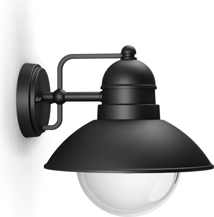 Philips myGarden Wandleuchte 17237/30/PN,sw (2520 lm, E27, IP44)