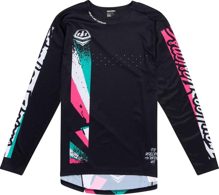 Troy Lee Designs Sprint Jersey, Full Pull, black, M (M)